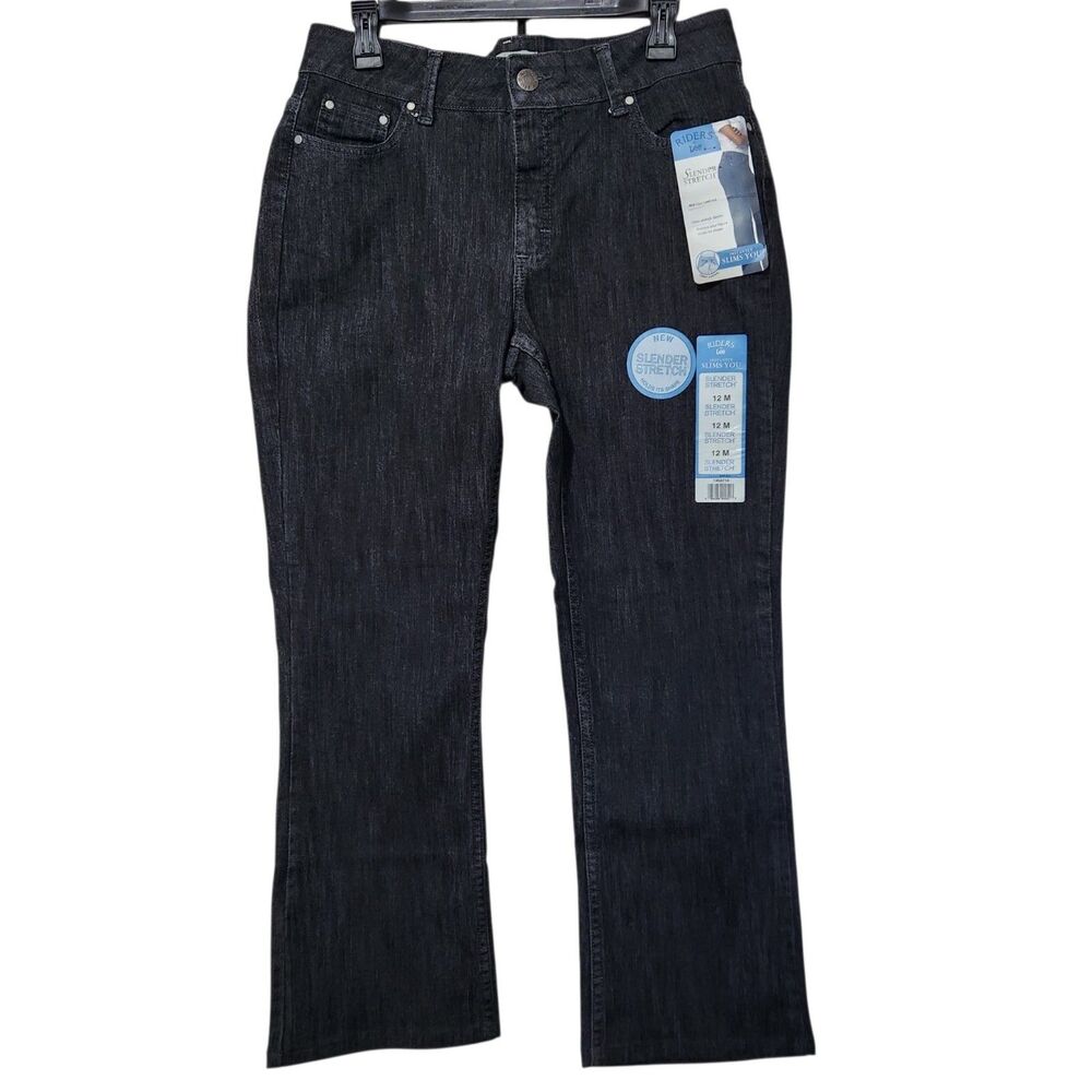 Lee Bootcut Jeans Size 12 Stretch Mid Rise Holds Its Shape